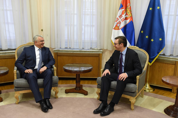 Сусрет Вучића и Мандића у Београду: Срби ће добити кућу у Подгорици